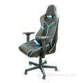 Silla para juegos de computadora PC de precio EX-Factory con CUERO NEGRO PERSONALIZADO